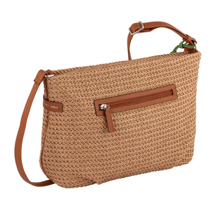 Tom Tailor TOM TAILOR Yva cross bag M mixed cognac